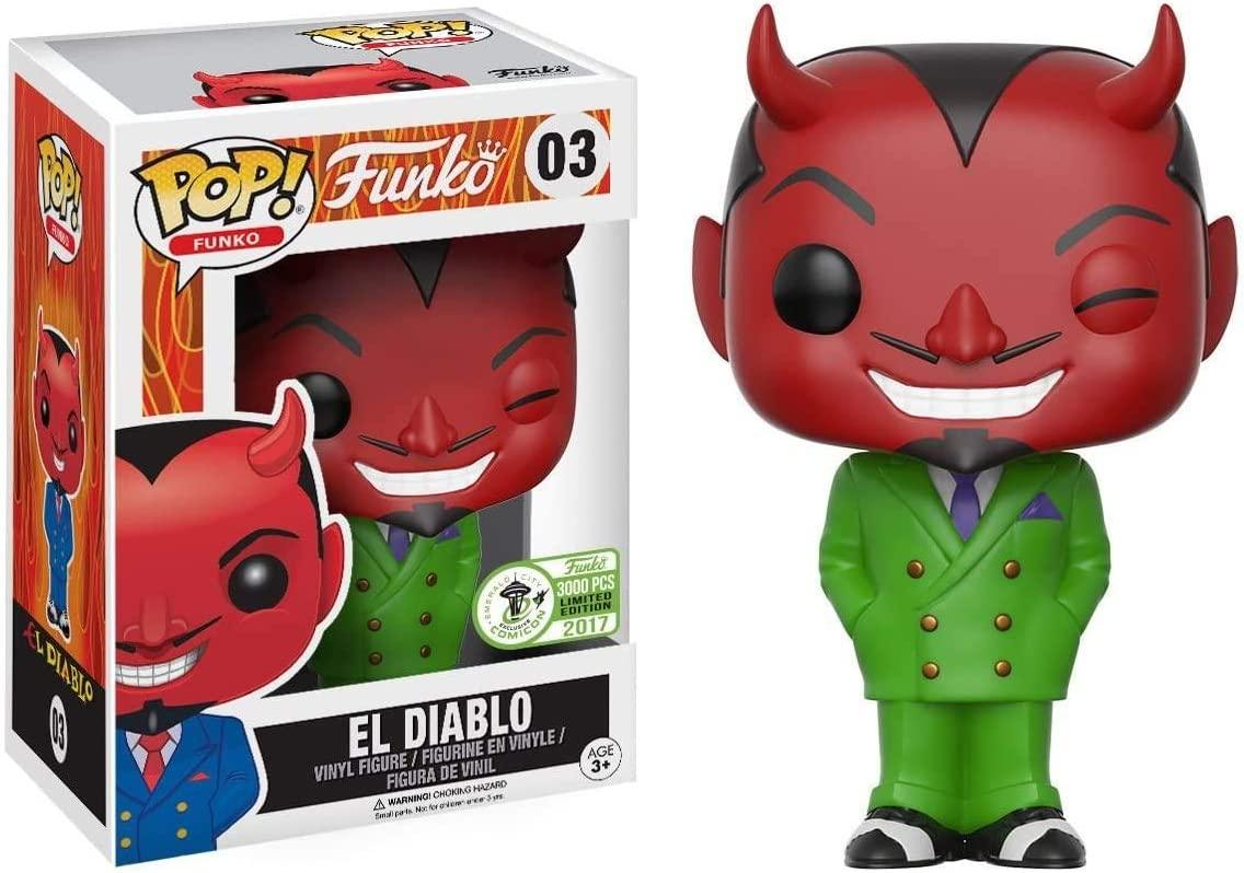 Pop! Funko - El Diablo - #03 - LIMITED (to 3000) Edition EXCLUSIVE 2017 Seattle ComicCon Funko 889698126021