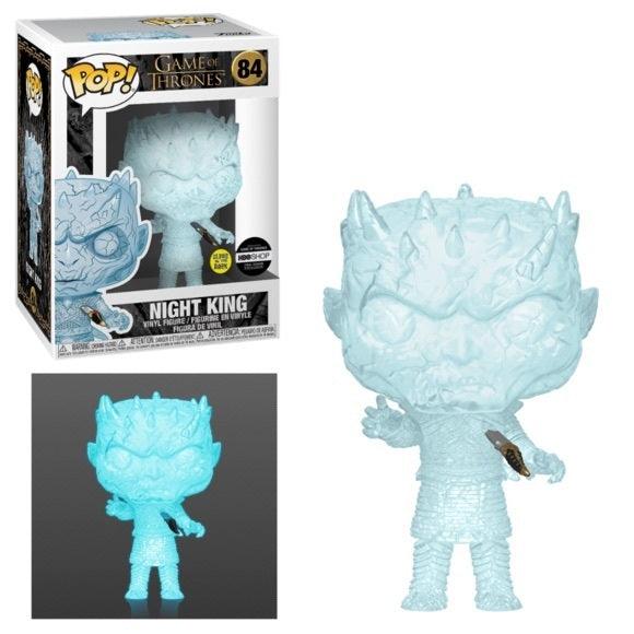 Pop! Game Of Thrones - Night King - #84 - Glows In The Dark & HBO Shop EXCLUSIVE Funko 889698452335