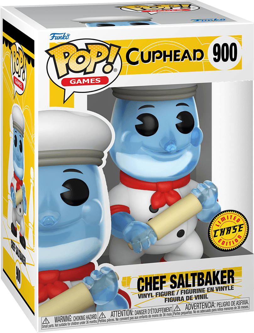 Pop! Games - CupHead - Chef Saltbaker - #900 - LIMITED CHASE Edition - Hobby Champion Inc