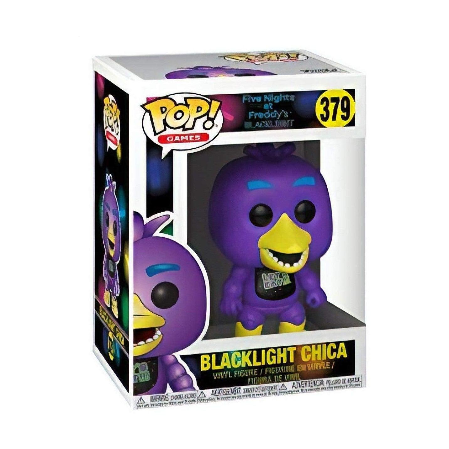 Pop! Games - Five Nights at Freddy's - Blacklight Chica - #379 - Hobby Champion Inc