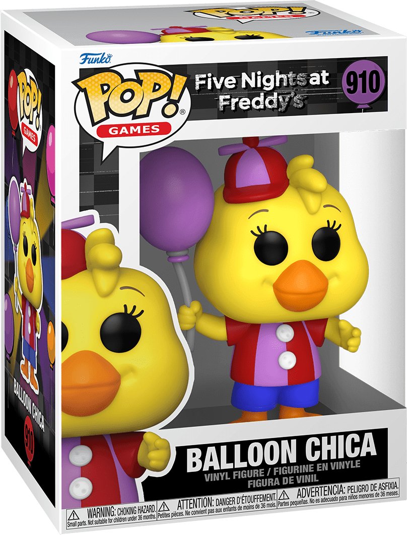 Pop! Games - Five Nights at Freddy's - Balloon Chica - #910 Funko 889698676267