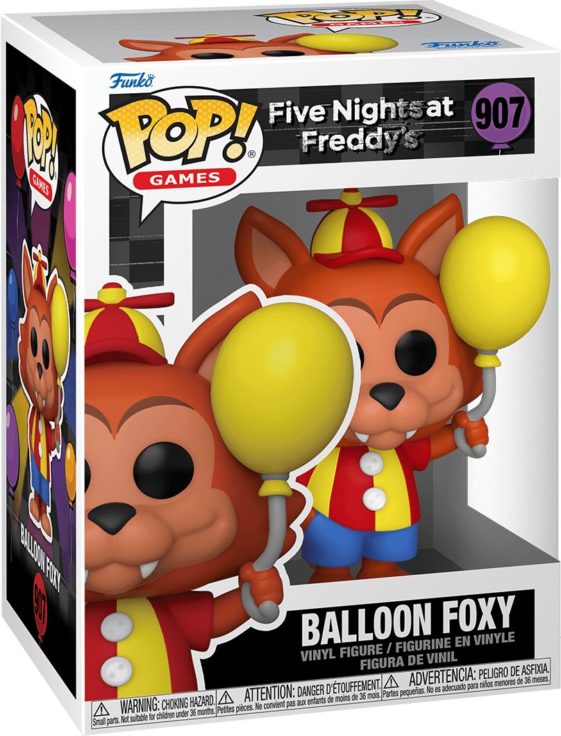 Pop! Games - Five Nights at Freddy's - Balloon Foxy - #907 Funko 889698676274