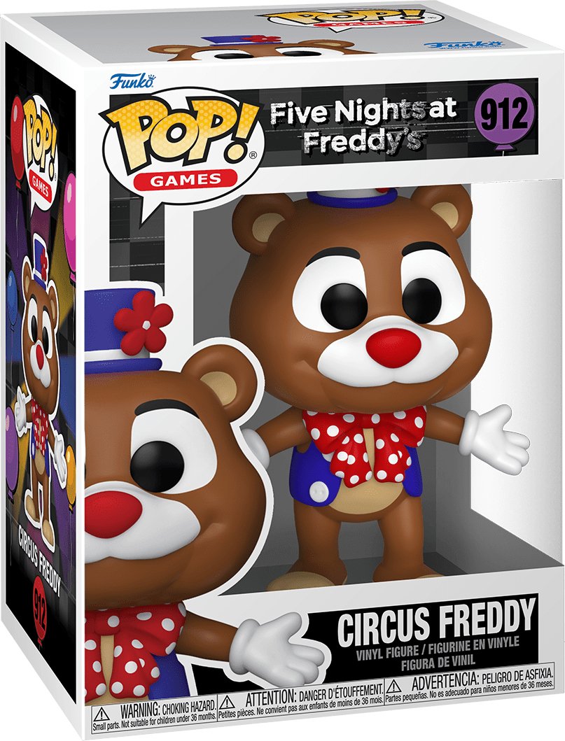 Pop! Games - Five Nights at Freddy's - Circus Freddy - #912 Funko 889698676304