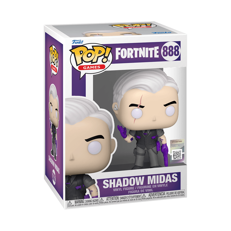 Pop! Games - Fortnite - Shadow Midas - #888 - Hobby Champion Inc