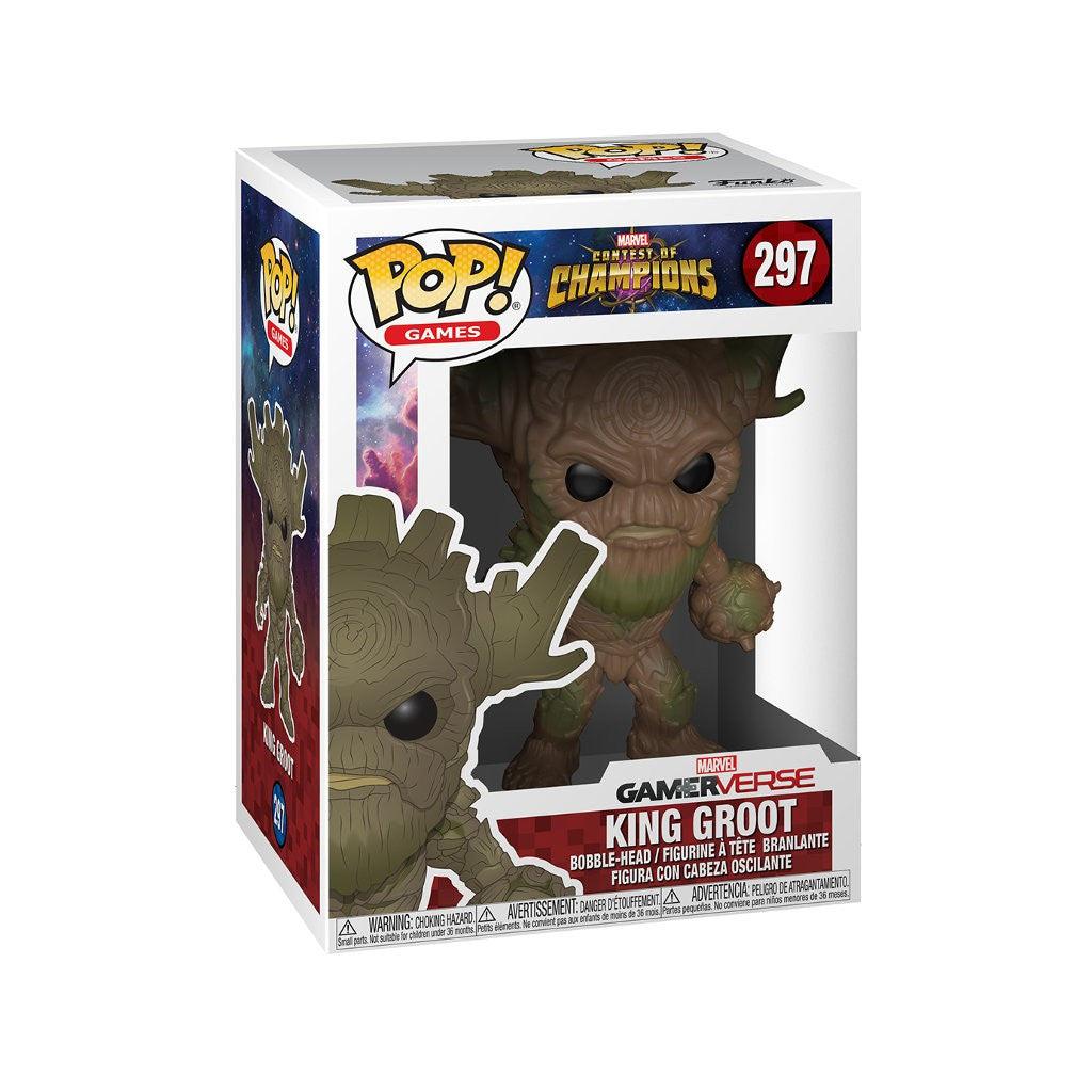 Pop! Games - Marvel Contest of Champions - King Groot - #297 Funko 889698267076