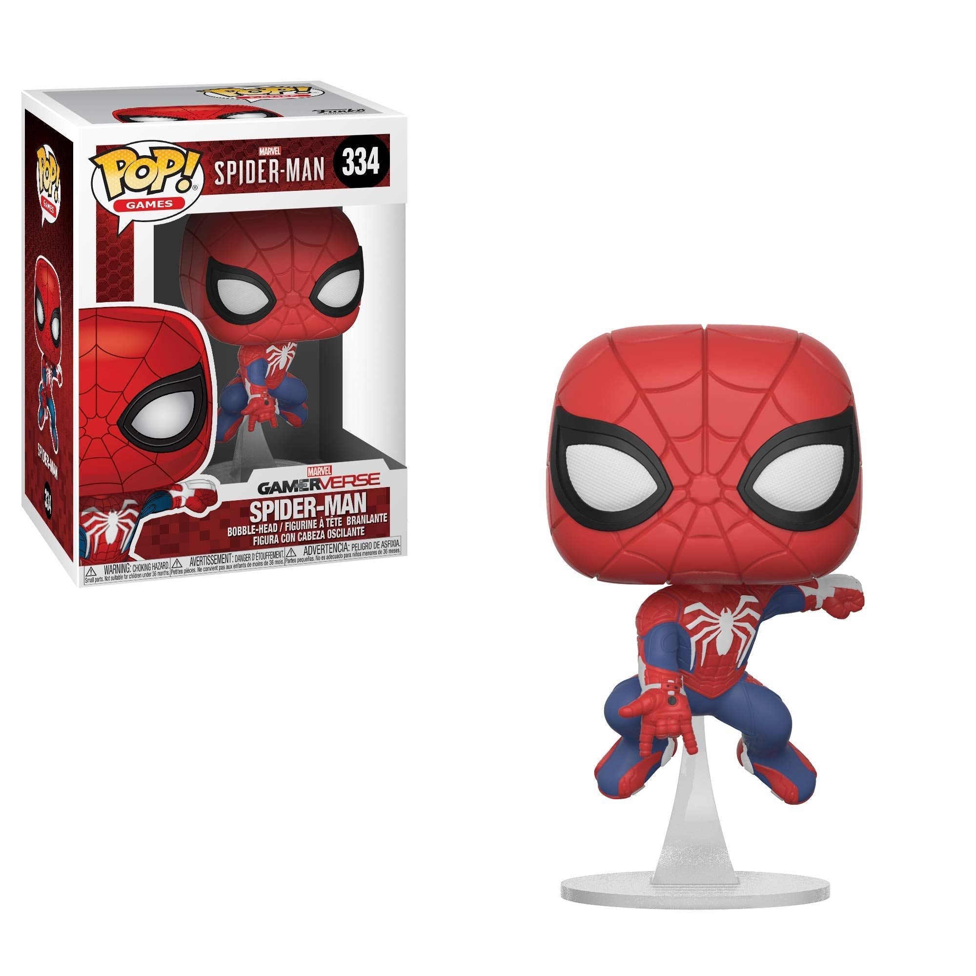 Pop! Games - Marvel Spider - Man - GamerVerse Spider - Man - #334 Funko 889698293181