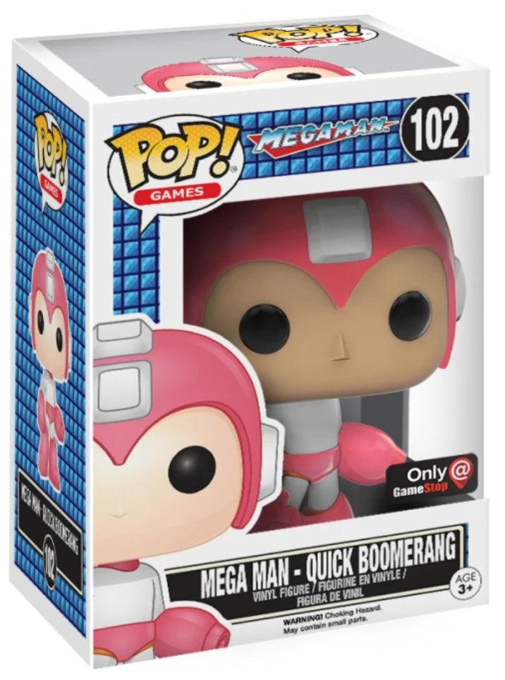 Pop! Games - Mega Man - Mega Man Quick Boomerang - #102 - GameStop EXCLUSIVE Funko 889698119054