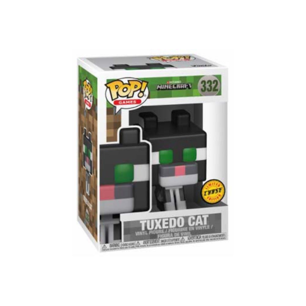 Pop! Games - Minecraft - Tuxedo Cat - #332 - LIMITED CHASE Edition Funko 889698263856