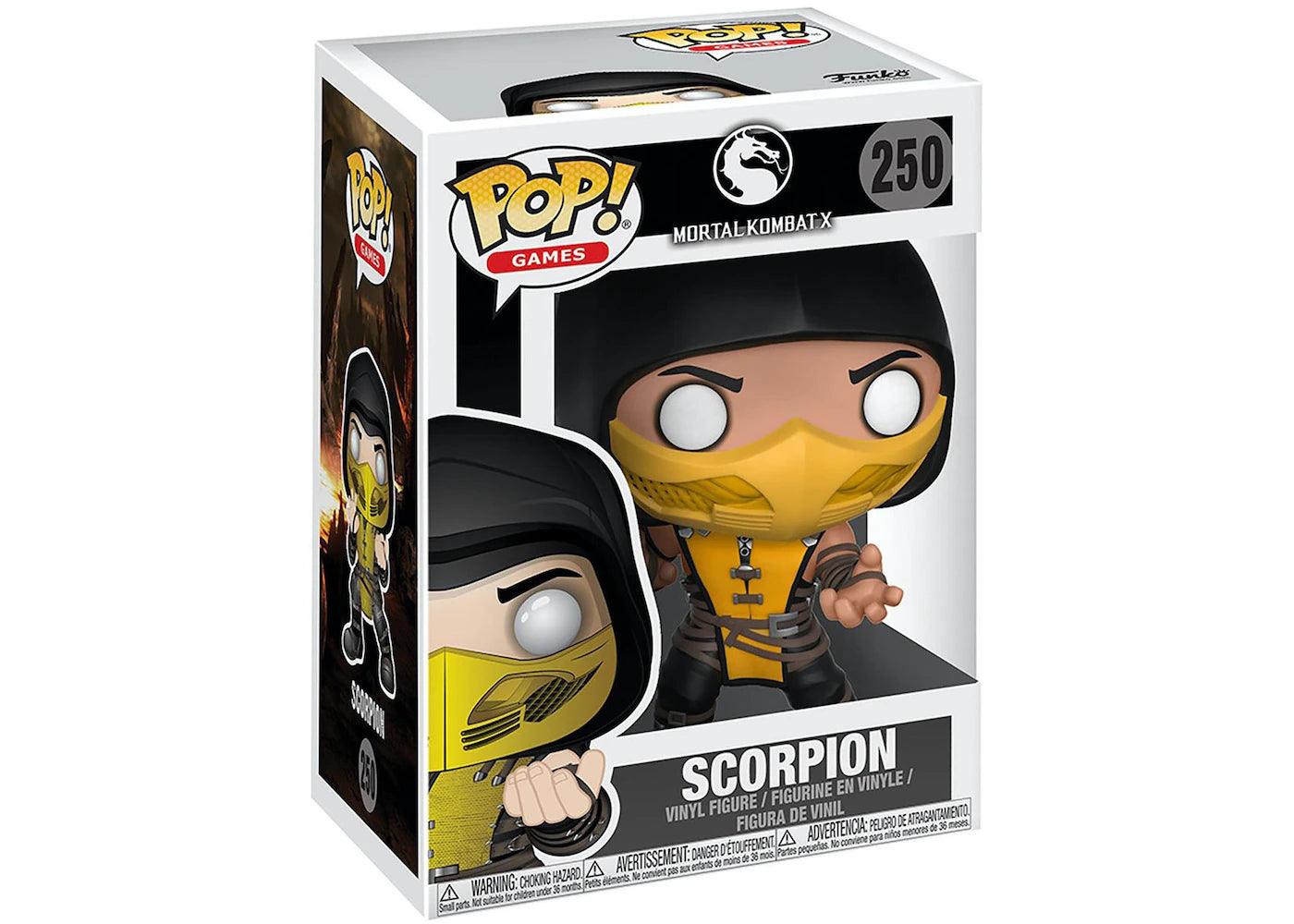 Pop! Games - Mortal Kombat - Scorpion - #250 Funko 889698216852