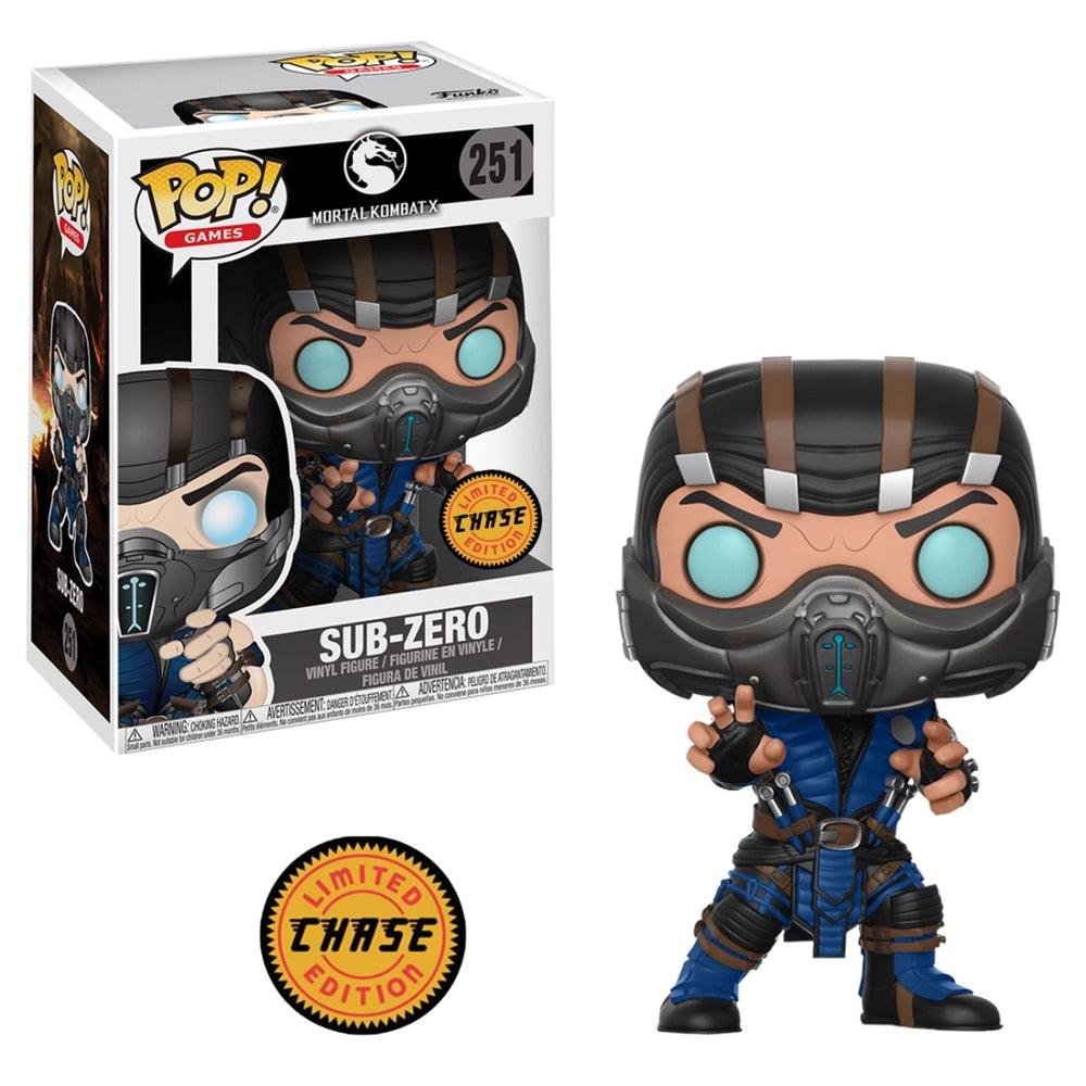 Pop! Games - Mortal Kombat X - Sub - Zero - #251 - LIMITED CHASE Edition Funko 889698216869