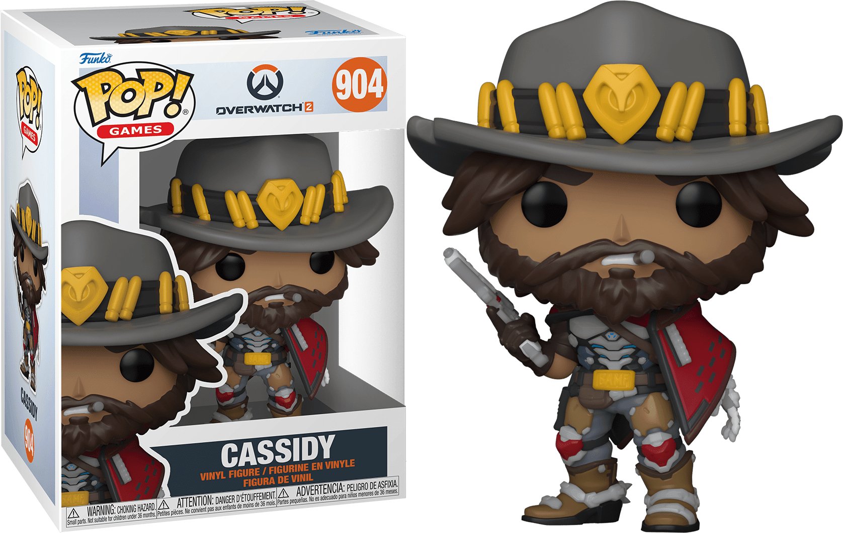 Pop! Games - Overwatch 2 - Cassidy - #904 Funko 889698591898