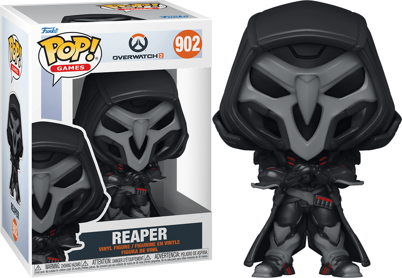 Pop! Games - Overwatch 2 - Reaper - #902 - Hobby Champion Inc