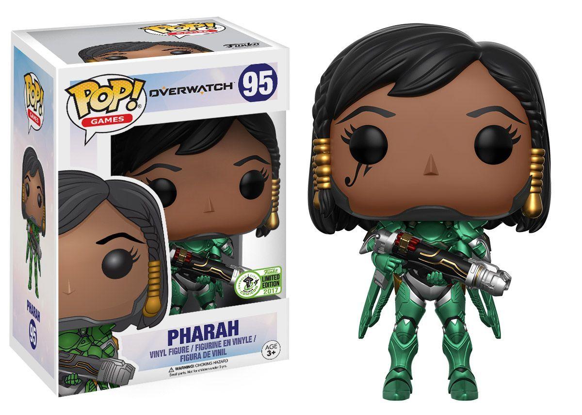 Pop! Games - Overwatch - Pharah - #95 - LIMITED Edition EXCLUSIVE 2017 Seattle ComicCon Funko 889698135405