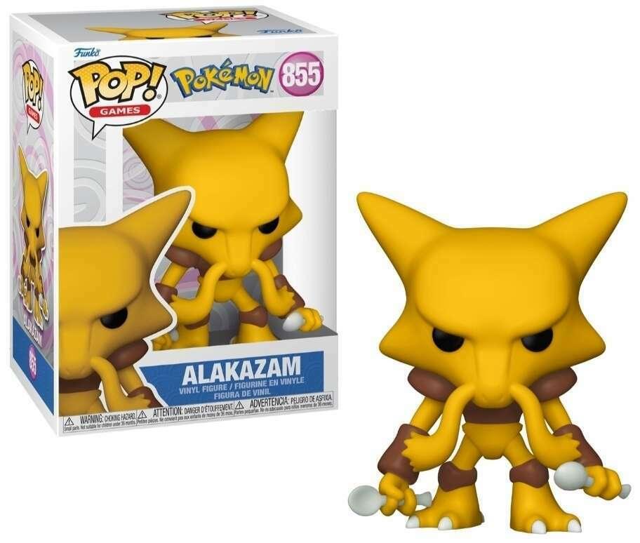 Pop! Games - Pokemon - Alakazam - #855 Funko 889698593434