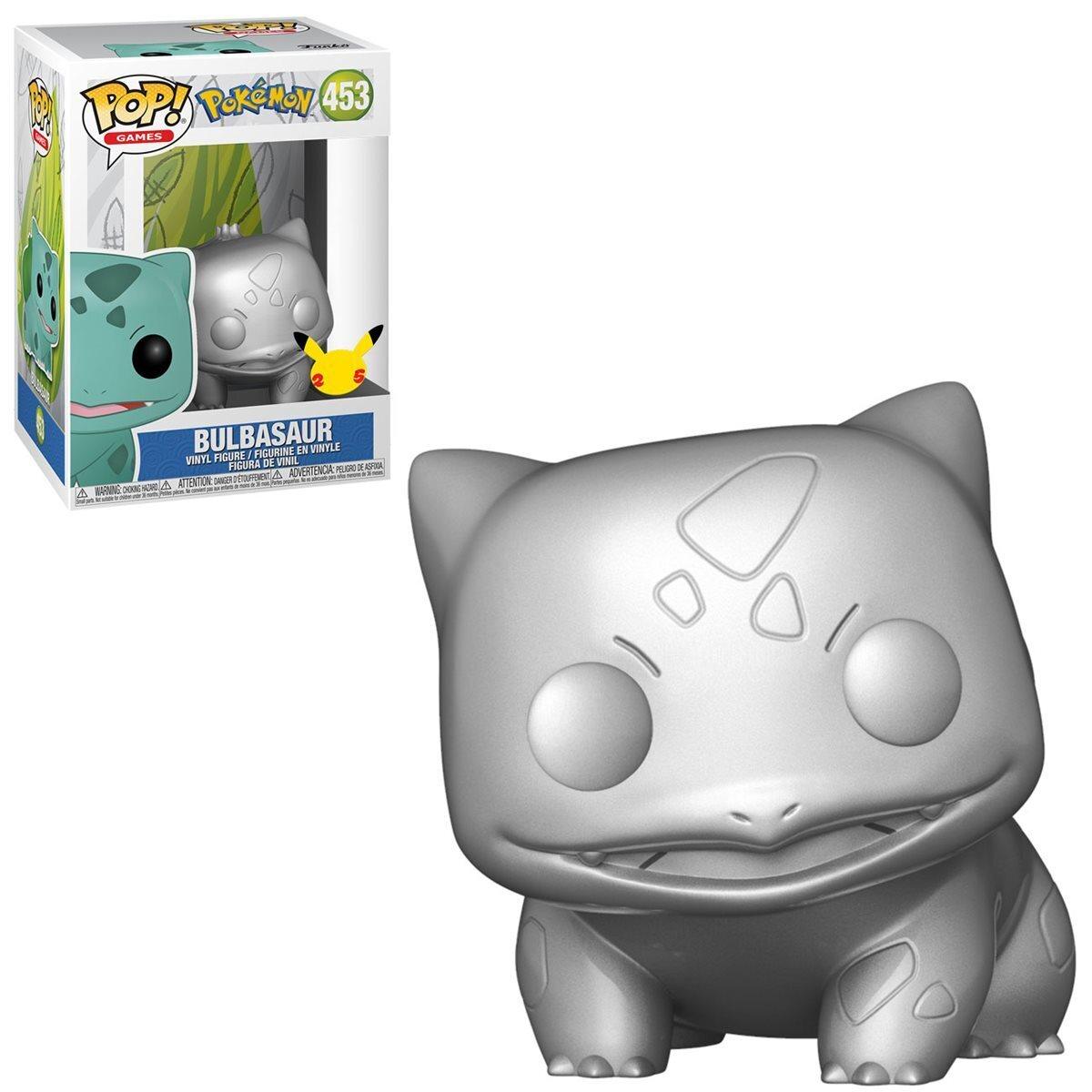 Pop! Games - Pokemon - Bulbasaur - #453 - Pokémon Collection 25th Anniversary Funko 889698552318