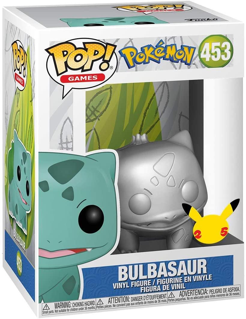 Pop! Games - Pokemon - Bulbasaur - #453 - Pokémon Collection 25th Anniversary Funko 889698552318