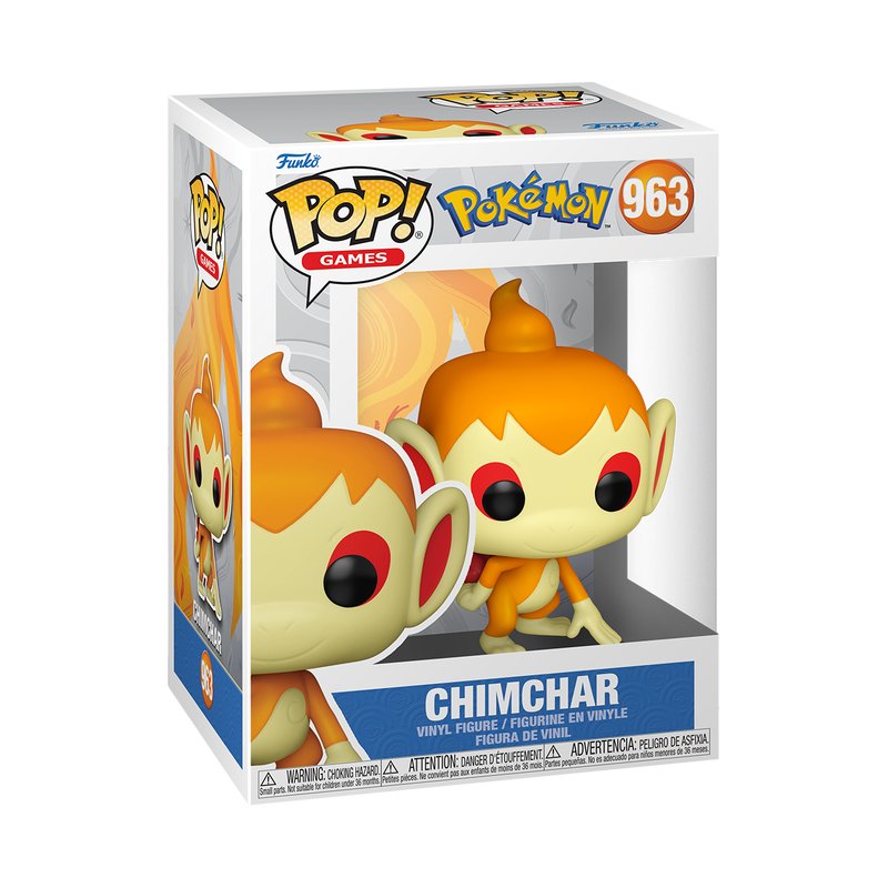 Pop! Games - Pokemon - Chimchar - #963 Funko 889698709248