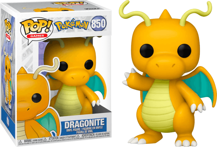 Pop! Games - Pokemon - Dragonite - #850 Funko 889698563123