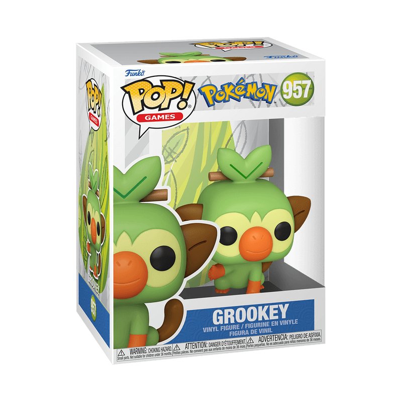 Pop! Games - Pokemon - Grookey - #957 Funko 889698705851