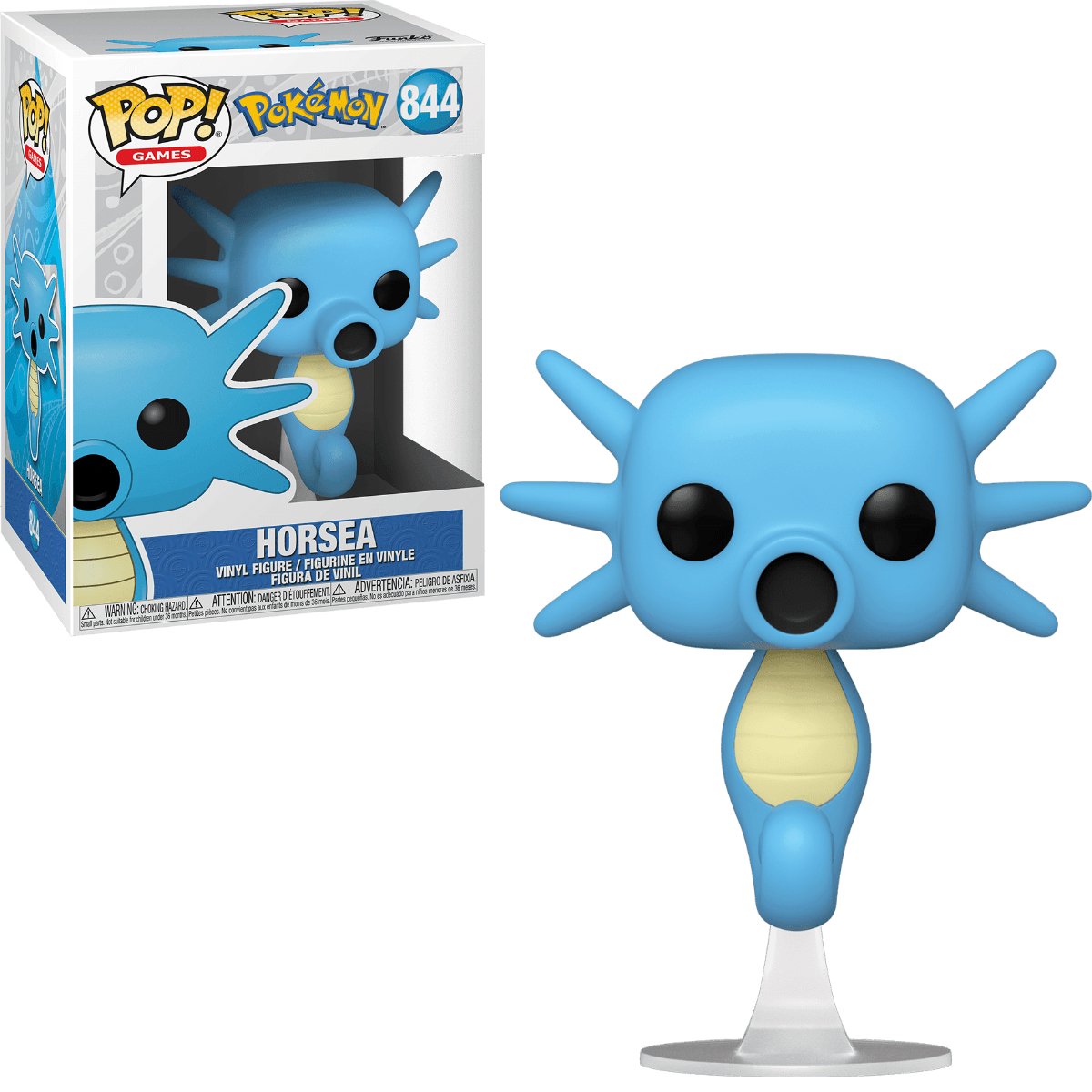 Pop! Games - Pokemon - Horsea - #844 Funko 889698563093