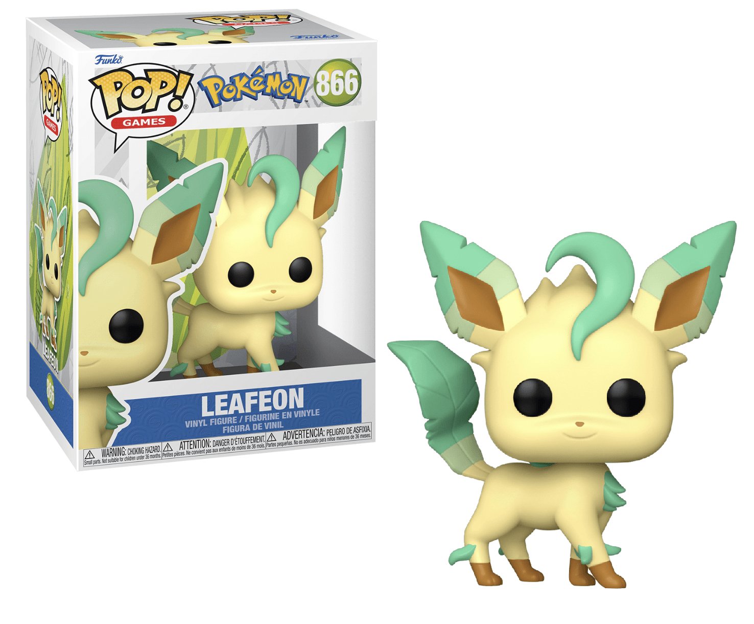 Pop! Games - Pokemon - Leafeon - #866 Funko 889698622660