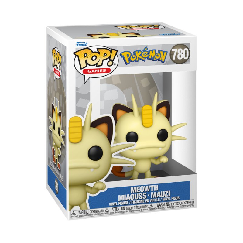 Pop! Games - Pokemon - Meowth - #780 Funko 889698552295