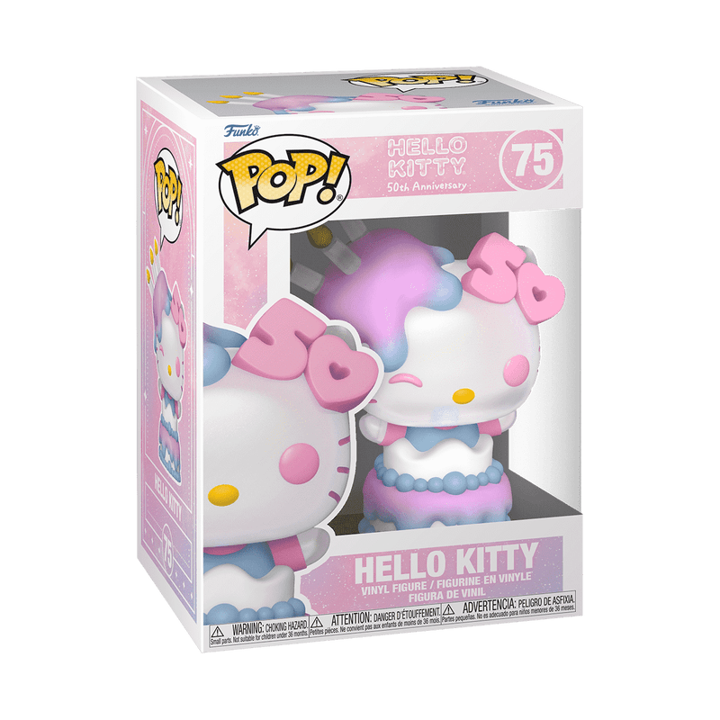 Pop! Hello Kitty - Hello Kitty 50th Anniversary - Hello Kitty - #75 Funko 889698760898