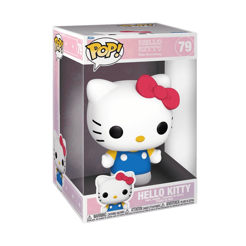 Pop! Hello Kitty - Jumbo - Hello Kitty 50th Anniversary - Hello Kitty - #79 Funko 889698760881