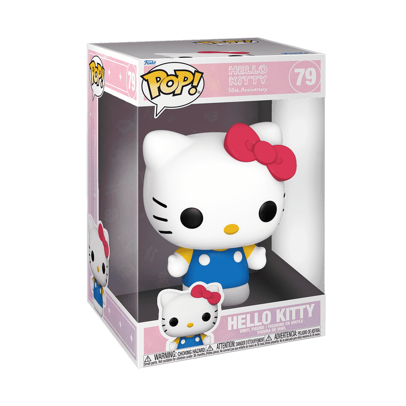 Pop! Hello Kitty - Jumbo - Hello Kitty 50th Anniversary - Hello Kitty - #79 - Hobby Champion Inc