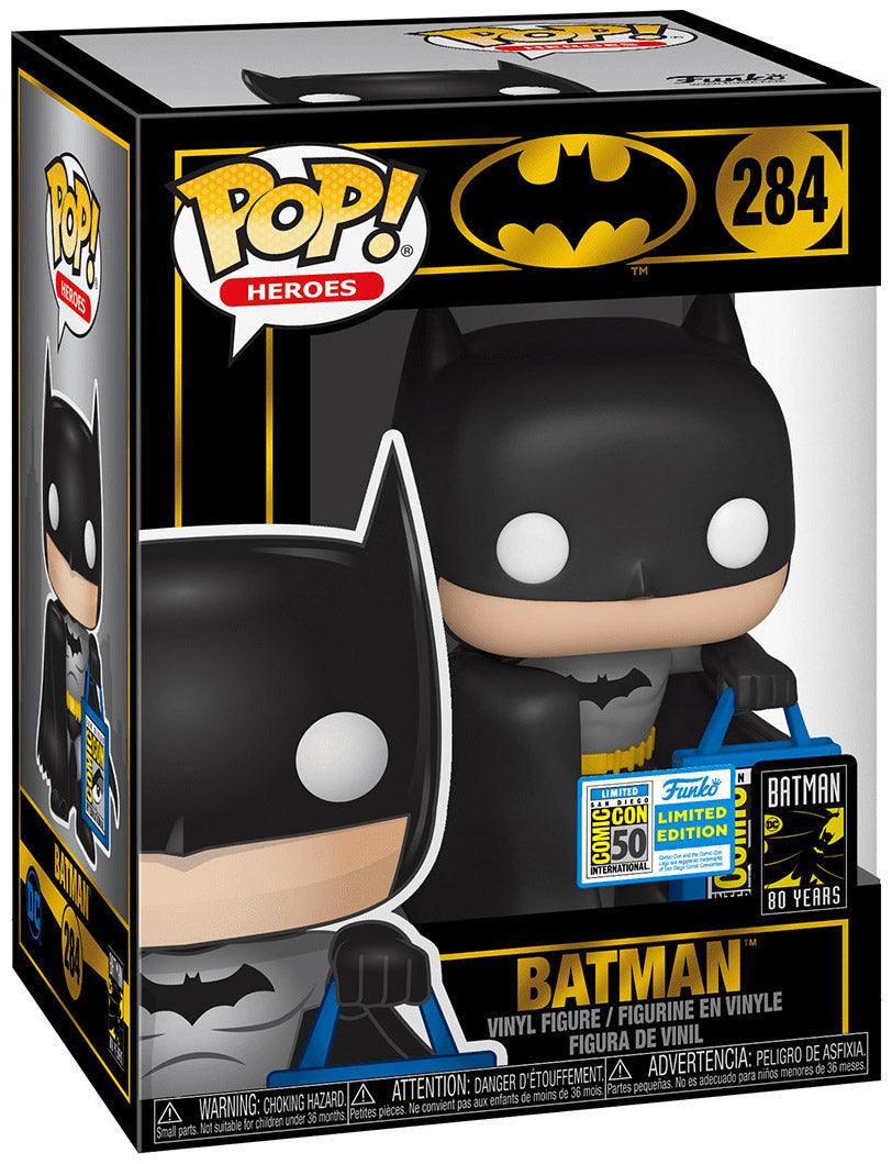 Pop! Heroes - Batman - #284 - 2019 San Diego Comic Con LIMITED Edition EXCLUSIVE - Hobby Champion Inc