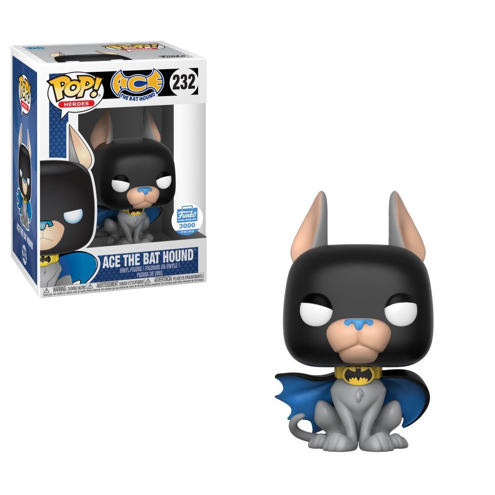 Pop! Heroes - DC - Ace The Bat Hound - #232 - Funko Store EXCLUSIVE (Limited 3000) Funko 889698252416