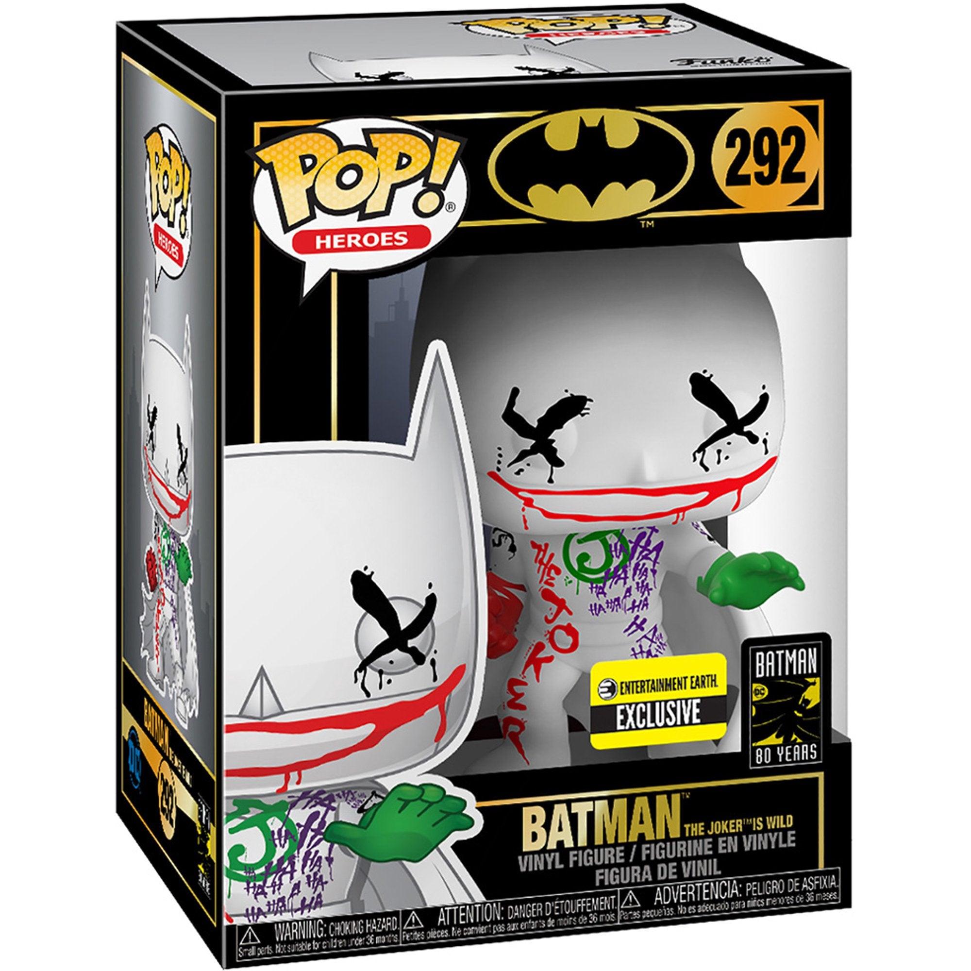 Pop! Heroes - DC - Batman - Batman The Joker Is Wild - #292 - Entertainment Earth EXCLUSIVE LIMITED Edition Funko 889698439701