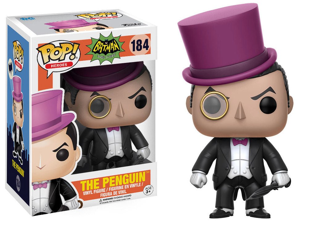 Pop! Heroes - DC - Batman Classic TV Series - The Penguin - #184 Funko 889698136297