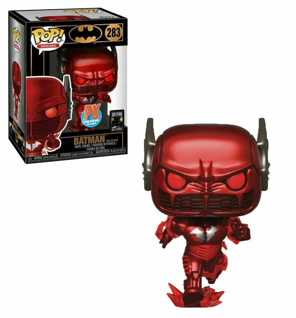 Pop! Heroes - DC - Batman Red Death - #283 - PX Previews EXCLUSIVE Funko 889698402262