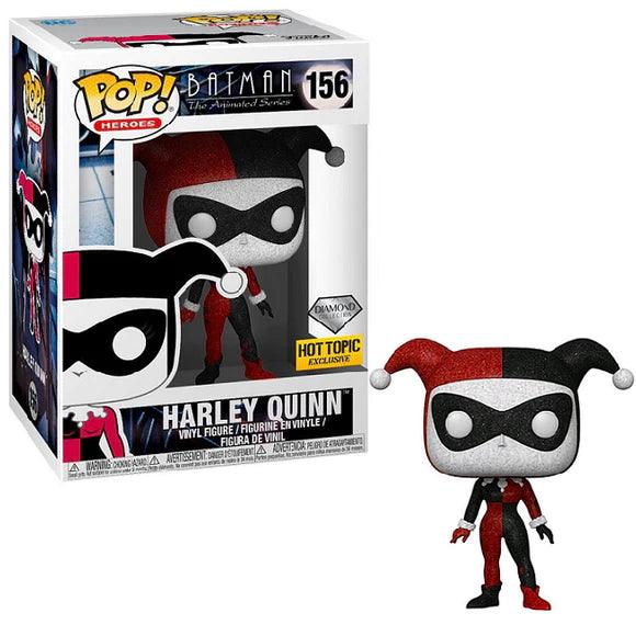 Pop! Heroes - DC - Batman The Animated Series - Harley Quinn - #156 - DIAMOND Collection & Hot Topic EXCLUSIVE - Hobby Champion Inc