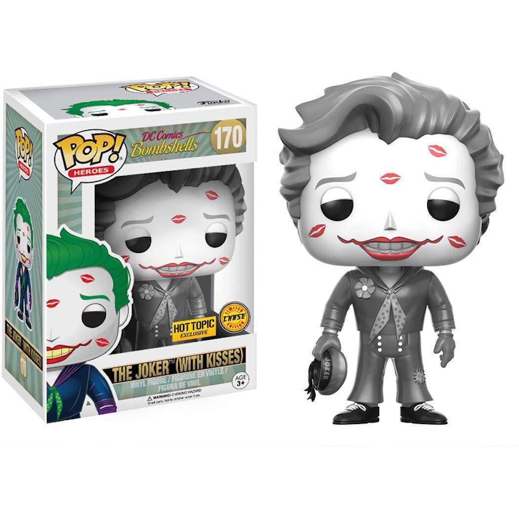 Pop! Heroes - DC Comics Bombshells - The Joker (With Kisses) - #170 - LIMITED CHASE Edition & Hot Topic EXCLUSIVE - Hobby Champion Inc