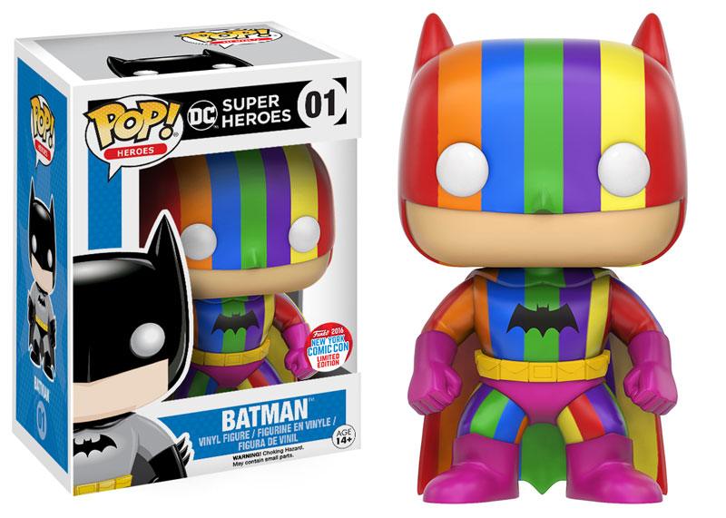 Pop! Heroes - DC Super Heroes - Batman - #01 - LIMITED Edition EXCLUSIVE 2016 New York ComicCon Funko 889698108065