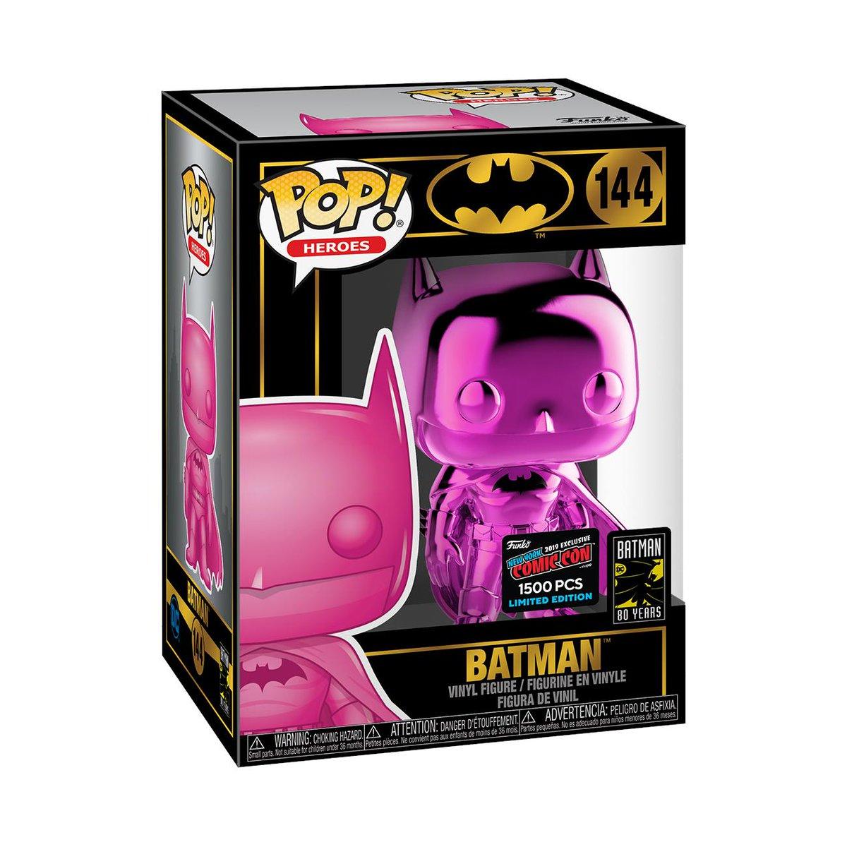 Pop! Heroes - DC Super Heroes - Batman - #144 - EXCLUSIVE 2019 New York Comic Con - Hobby Champion Inc