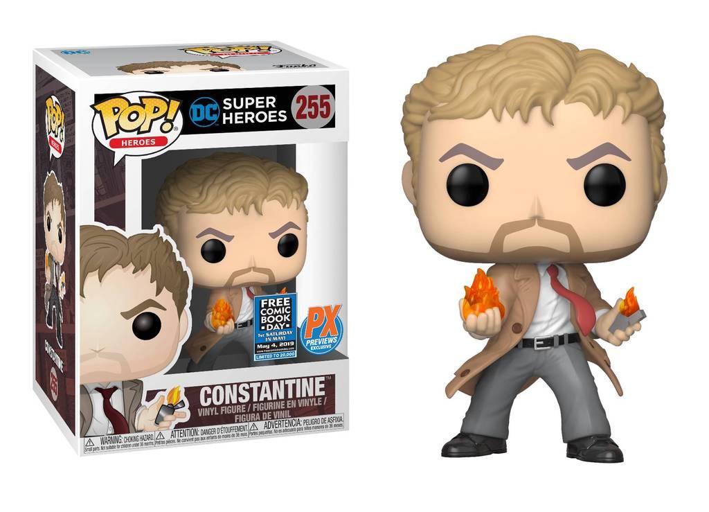 Pop! Heroes - DC Super Heroes - Constantine - #255 - Free Comic Book Day & PX Previews EXCLUSIVE - Hobby Champion Inc