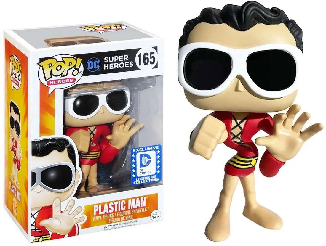 Pop! Heroes - DC Super Heroes - Plastic Man - #165 - Legion Of Collectors EXCLUSIVE Funko 889698163194