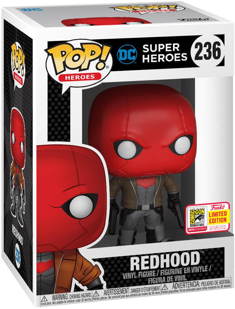 Pop! Heroes - DC Super Heroes - Red Hood - #236 - LIMITED Edition EXCLUSIVE 2018 San Diego ComicCon Funko 889698302951