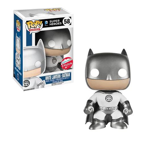 Pop! Heroes - DC Super Heroes - White Lantern : Batman - #58 - Fugitive Toys EXCLUSIVE Funko 849803045937