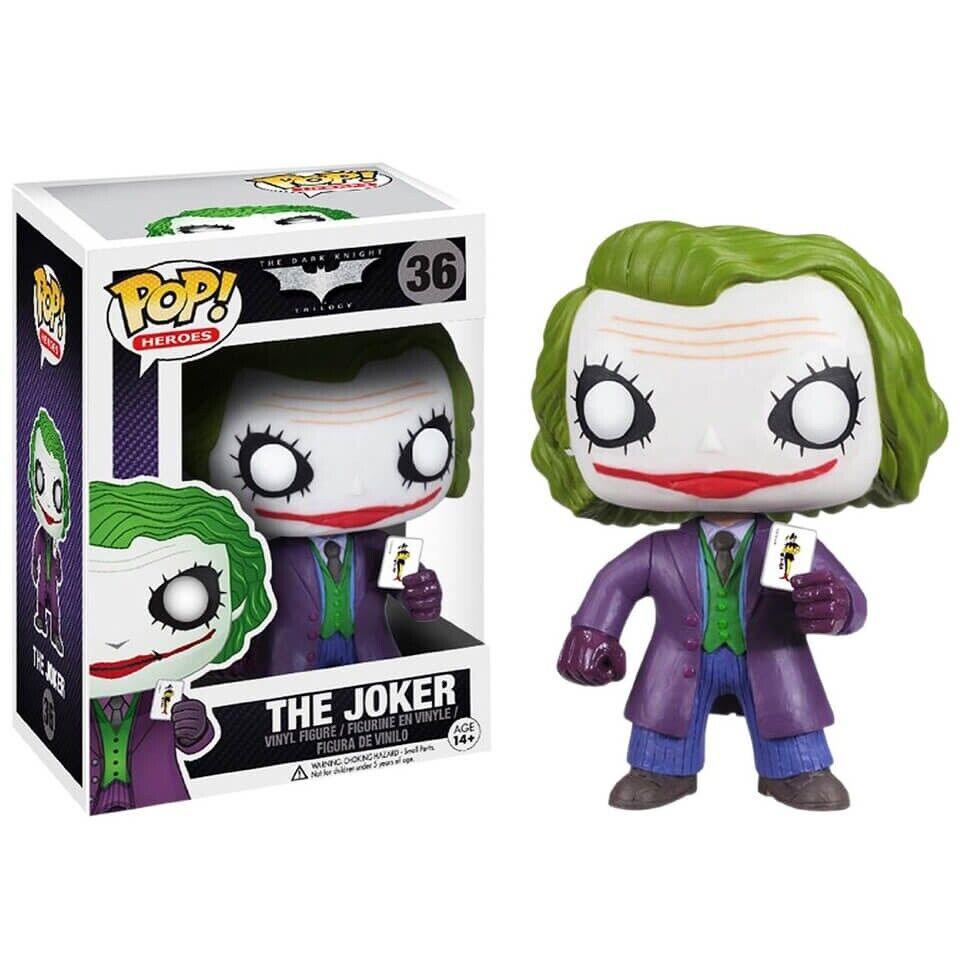 Pop! Heroes - DC - The Dark Kinght Trilogy - The Joker - #36 Funko 830395033723