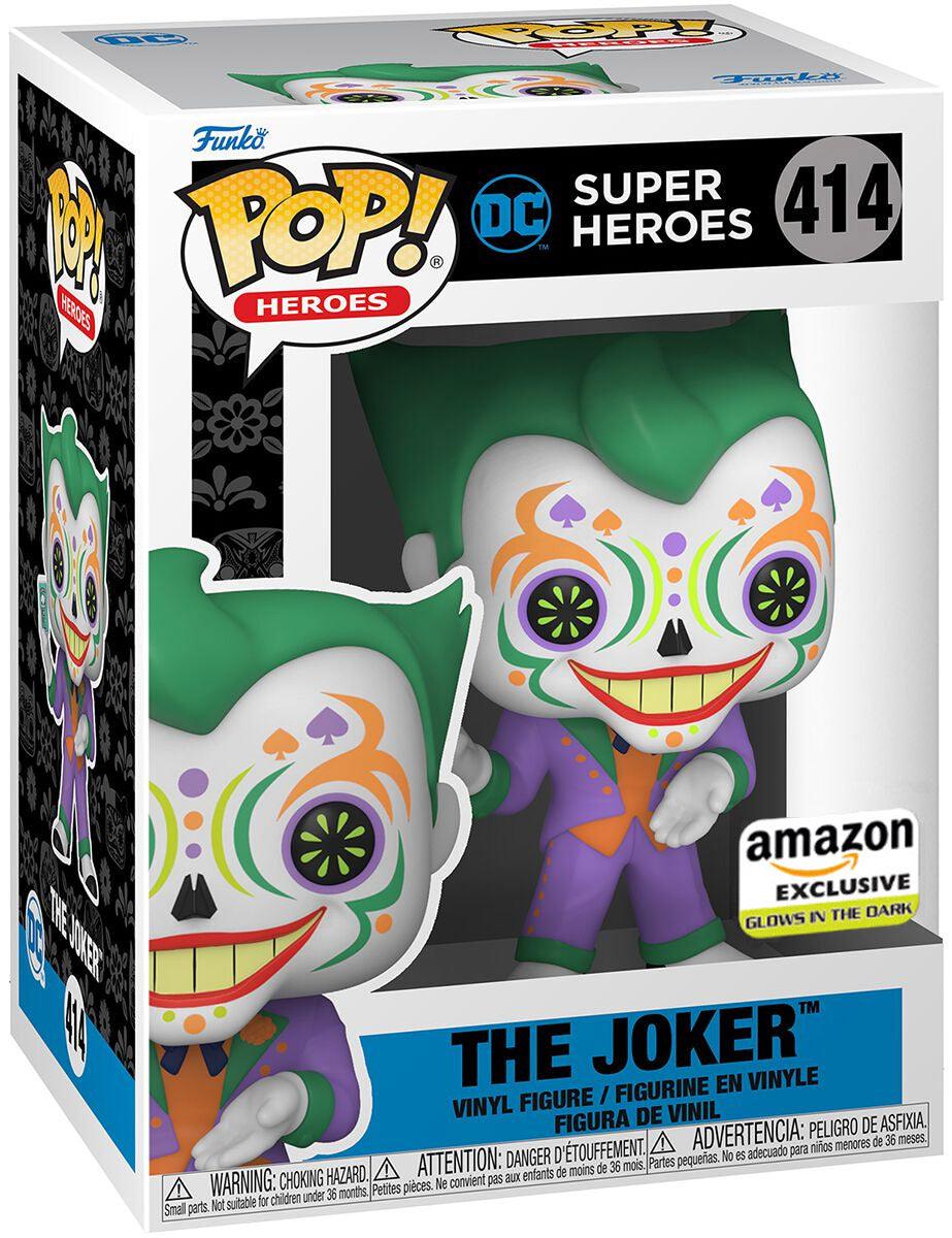 Pop! Heroes - DC - The Joker - #414 - Glows In The Dark & Amazon EXCLUSIVE Funko 889698581738