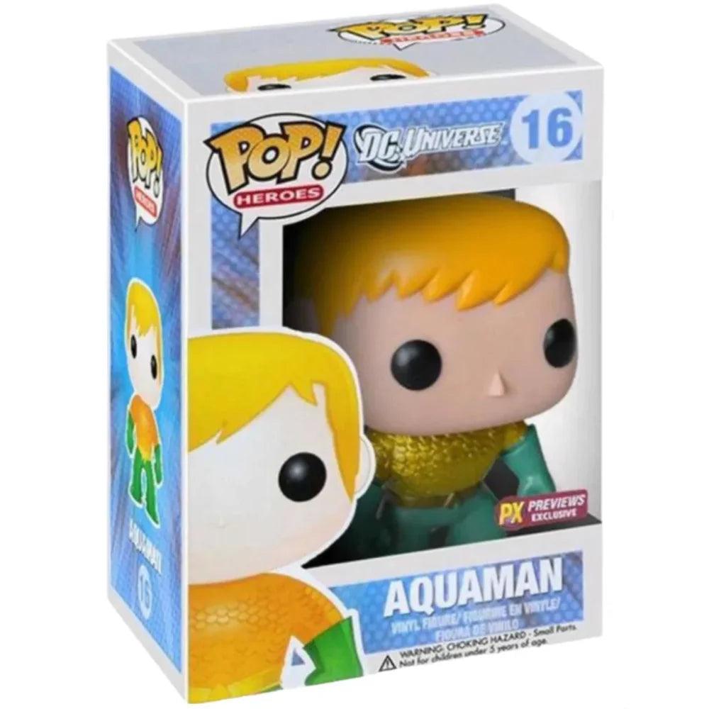 Pop! Heroes - DC Universe - Aquaman - #16 - PX Previews EXCLUSIVE Funko 830395035192