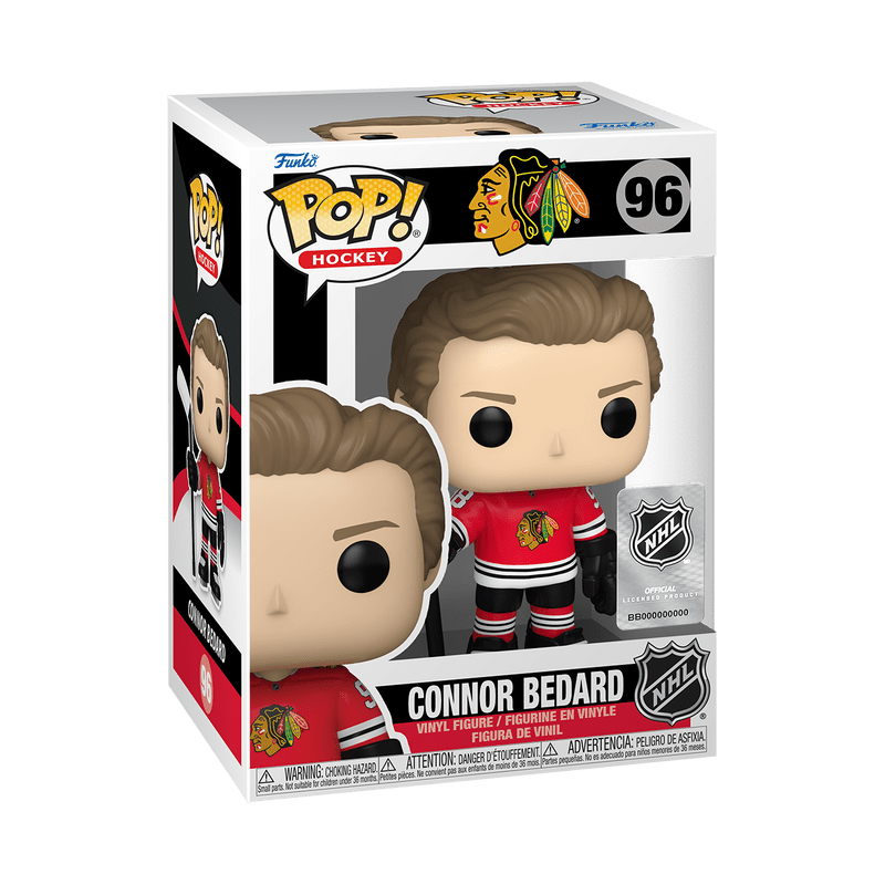 Pop! Hockey - Chicago Blackhawks - Connor Bedard - #96 Funko 889698830225