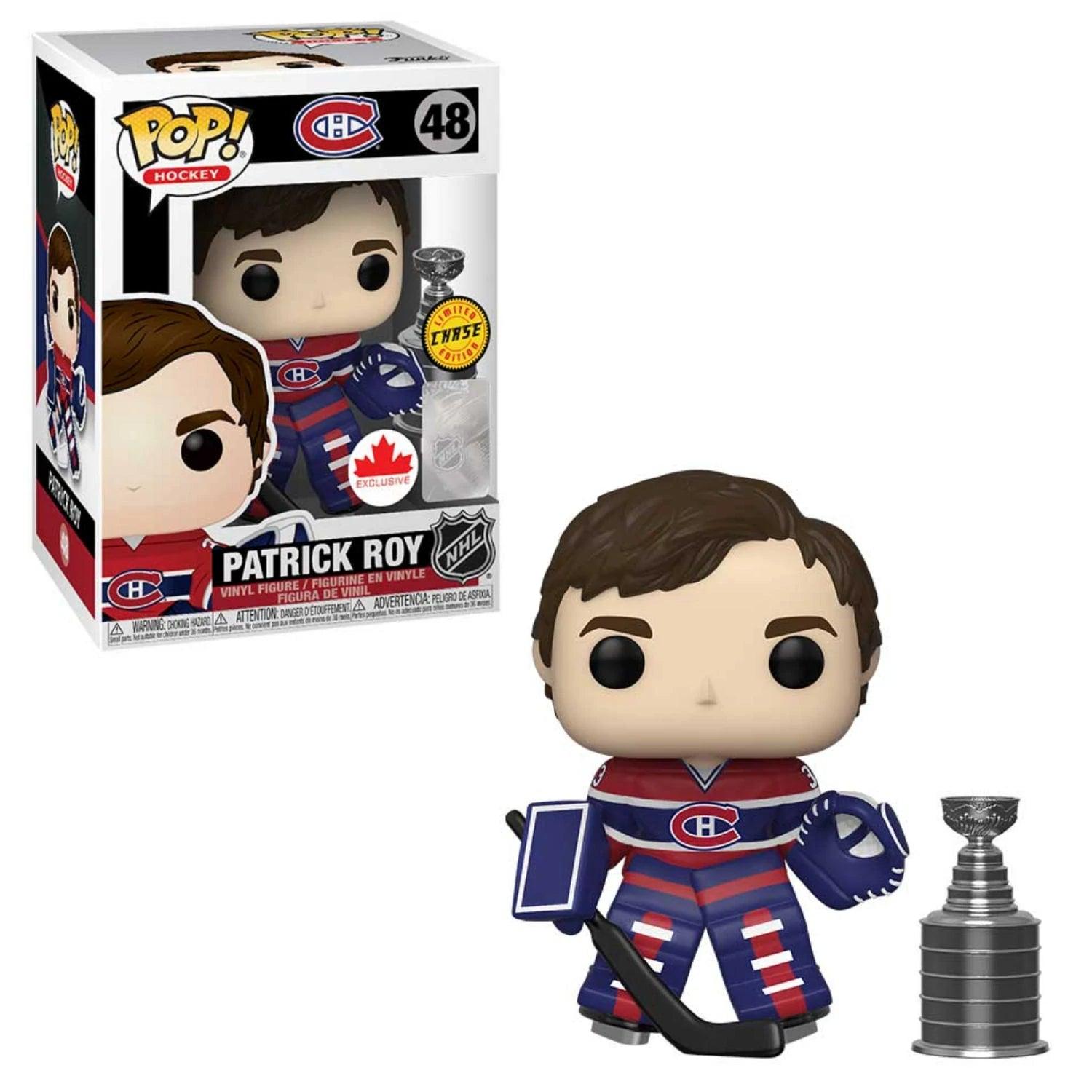 Pop! Hockey - Montreal Canadiens - Patrick Roy (Home Jersey) - #48 - LIMITED CHASE Edition & Canada EXCLUSIVE Funko 889698435208