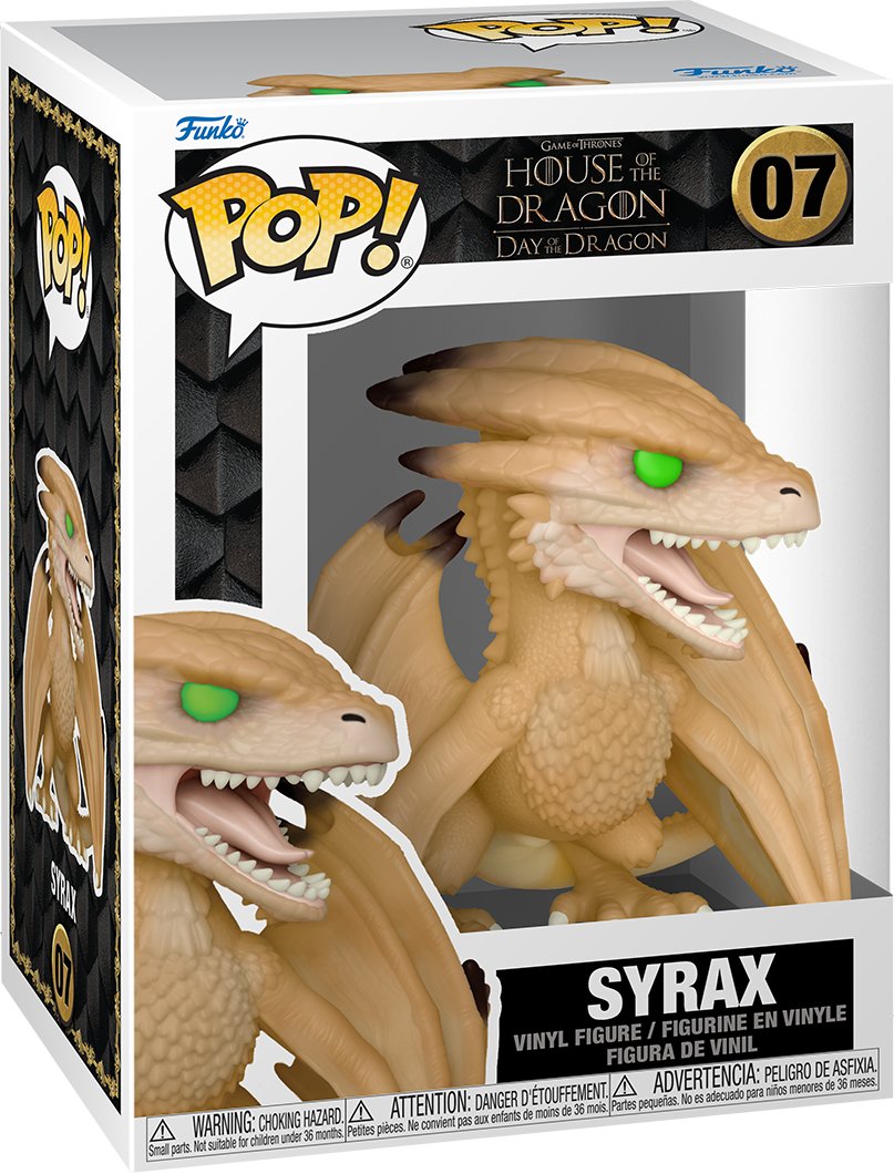 Pop! House of the Dragon - Syrax - #07 Funko 889698656054