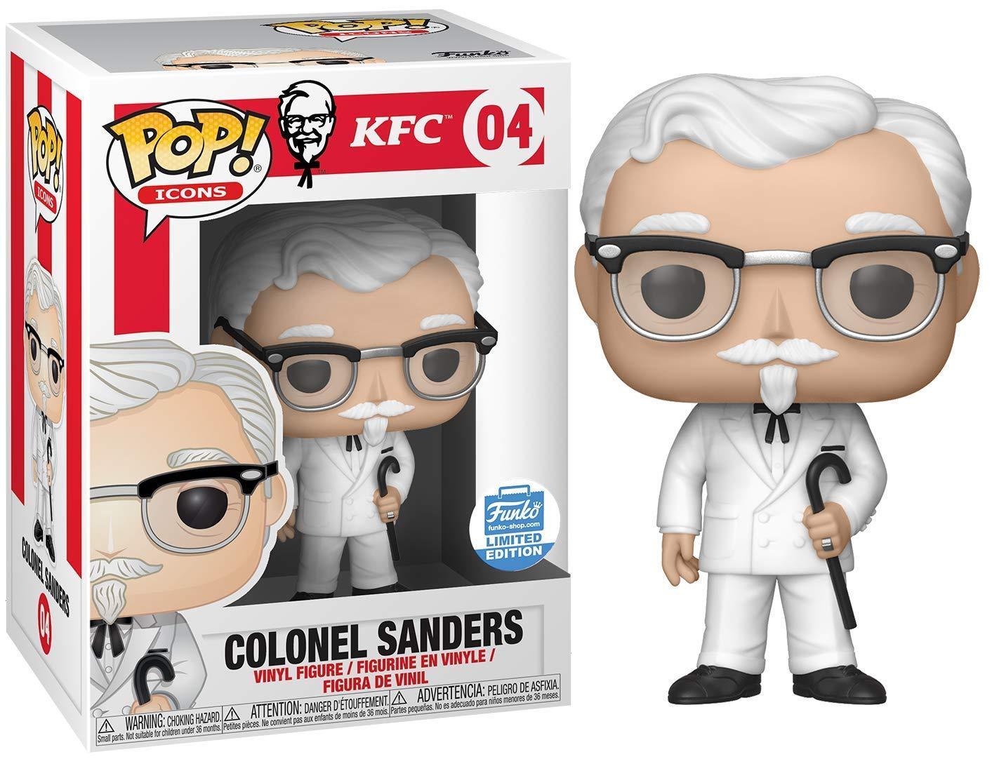 Pop! Icons - Kentucky Fried Chicken (KFC) - Colonel Sanders - #04 - Funko Store EXCLUSIVE Funko 889698368032