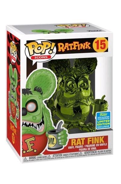 Pop! Icons - Rat Fink - #15 - 2019 San Diego Summer Convention EXCLUSIVE Funko 889698423915